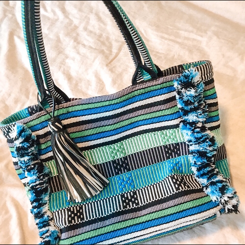 Rebecca Minkoff Fringe Woven Tote